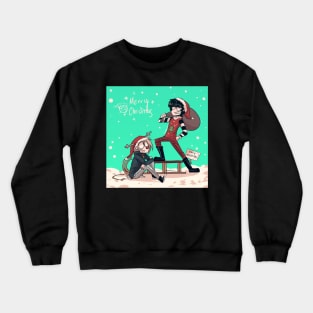 Drexel and Bernard Santa's Sleigh Color Crewneck Sweatshirt